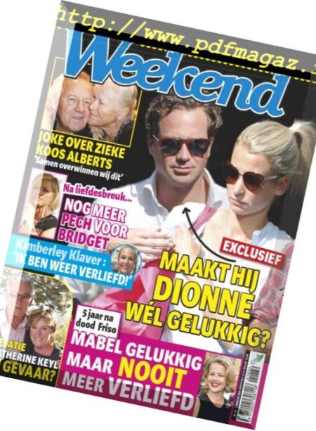 Weekend Netherlands – 1 Augustus 2018 Cover