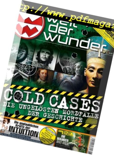 Welt der Wunder – September 2018 Cover