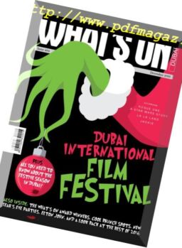 What’s On Dubai – December 2016