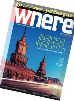Where Berlin – September 2018