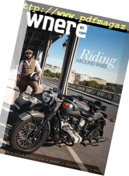 Where Paris – September 2016 Cover