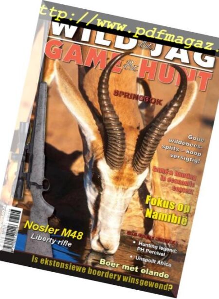 Wild&Jag Game&Hunt – March 2017 Cover