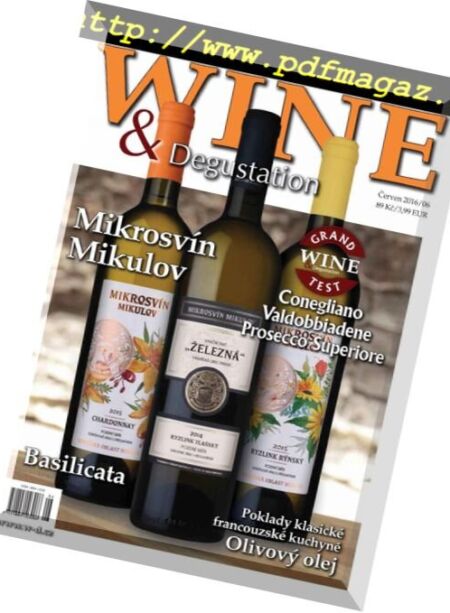 Wine & Degustation – cerven 2016 Cover