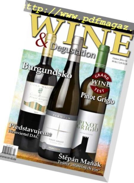 Wine & Degustation – duben 2016 Cover