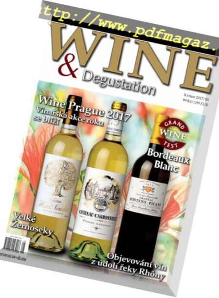 Wine & Degustation – kveten 2017 Cover
