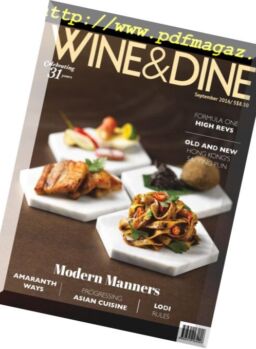 Wine & Dine – September 2016