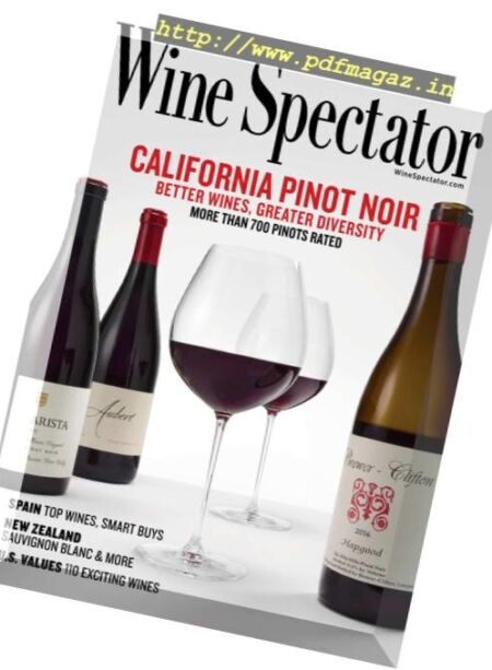 Wine Spectator – October 15, 2018 Cover