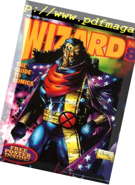 Wizard – 1992, n.008 Cover