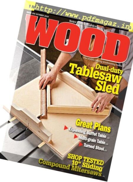 WOOD Magazine – October 2018 Cover