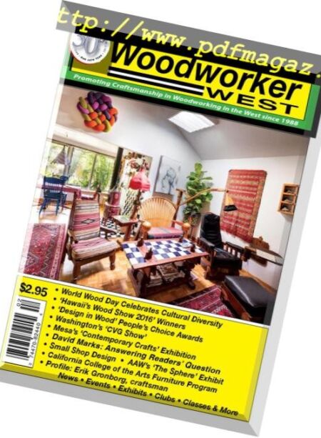 Woodworker West – March-April 2017 Cover