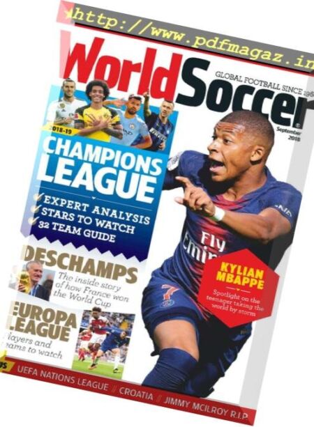 World Soccer – September 2018 Cover
