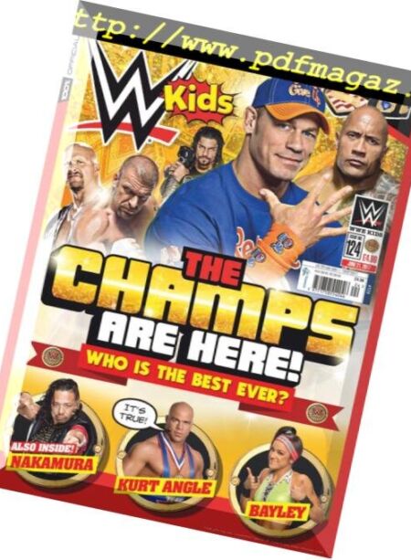 WWE Kids – June 2017 Cover