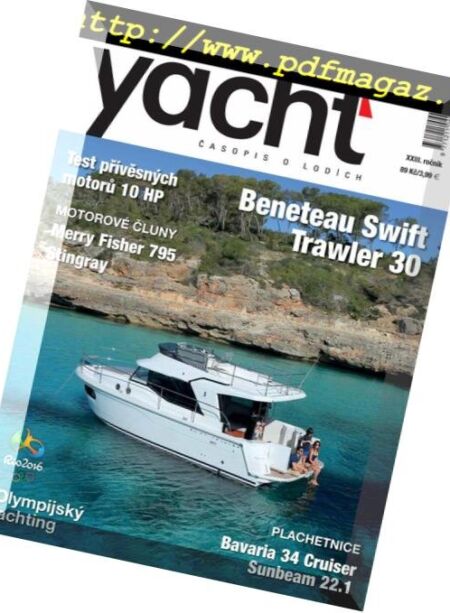 Yacht magazine – cervenec 2016 Cover