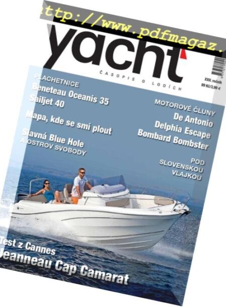 Yacht magazine – kveten 2015 Cover