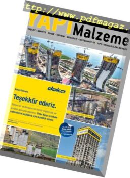 Yapi Malzeme – Ocak 2017