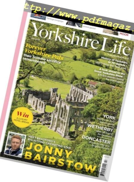 Yorkshire Life – July 2016 Cover