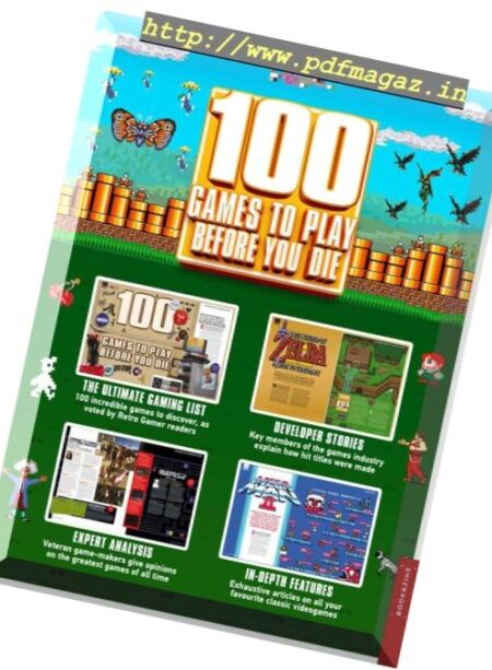 100 Games To Play Before You Die – August 2018 Cover