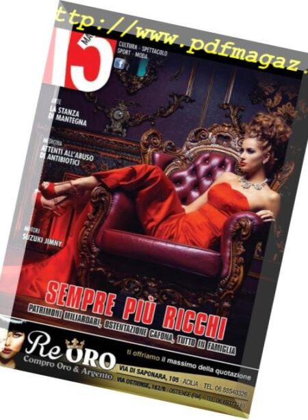 13 Magazine – N 174, 2018 Cover