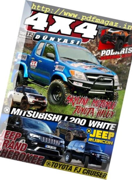4×4 Dunyasi – Kasim-Aralik 2015 Cover