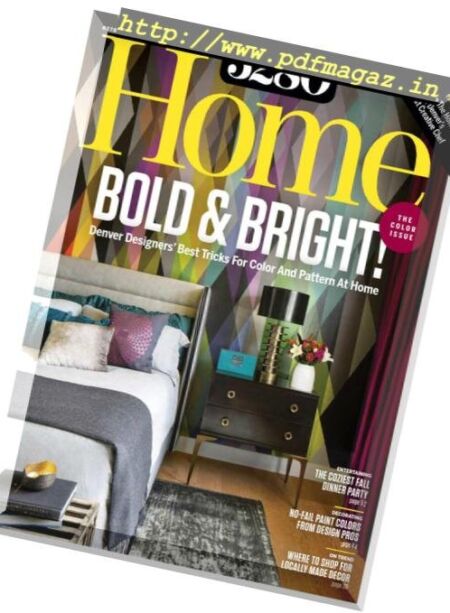 5280 Home – October 2018 Cover