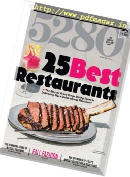 5280 Magazine – October 2018