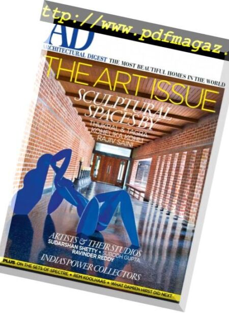 AD Architectural Digest India – November-December 2015 Cover