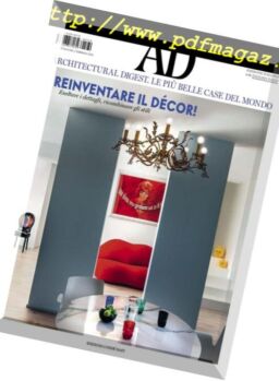 AD Architectural Digest Italia – Febbraio 2018