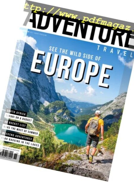 Adventure Travel – July-August 2018 Cover