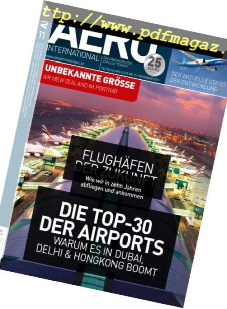 Aero International – November 2018 Cover