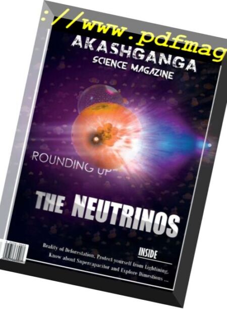 Akashganga Science – August 2018 Cover