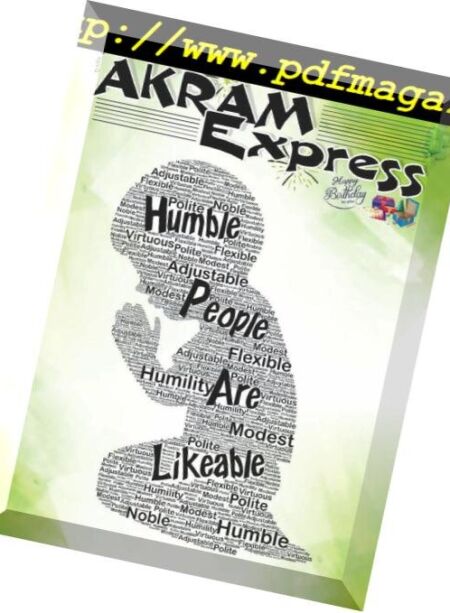 Akram Express – English Edition – August 2018 Cover