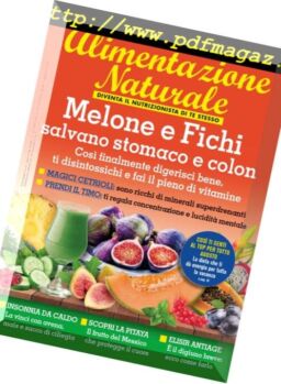 Alimentazione Naturale – Agosto 2018
