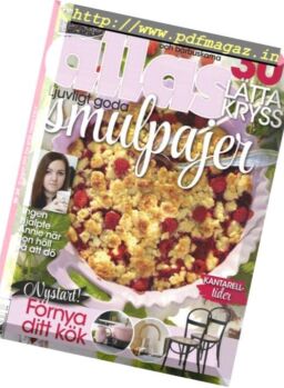Allas – 19 augusti 2018