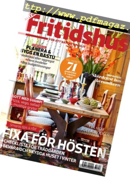 Allt om Fritidshus – september 2018 Cover