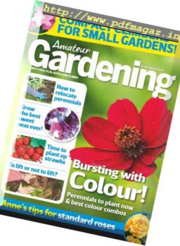 Amateur Gardening – 02 October 2018