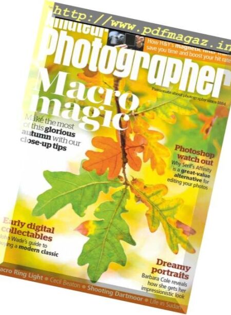 Amateur Photographer – 26 October 2018 Cover