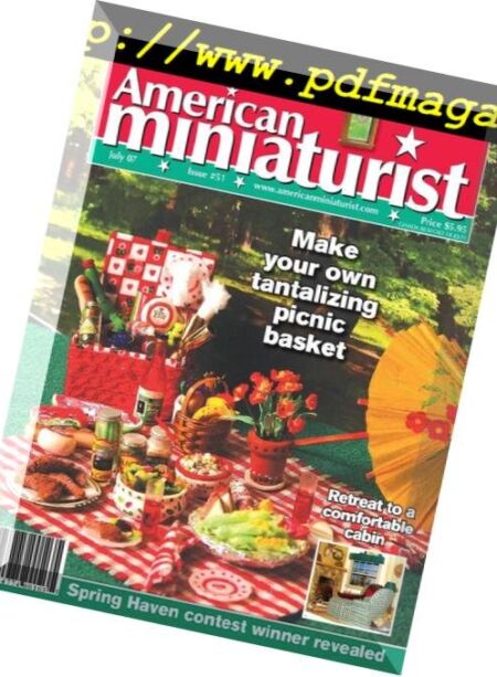 American Miniaturist – 2007-07(51) Cover
