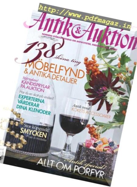 Antik & Auktion – oktober 2018 Cover