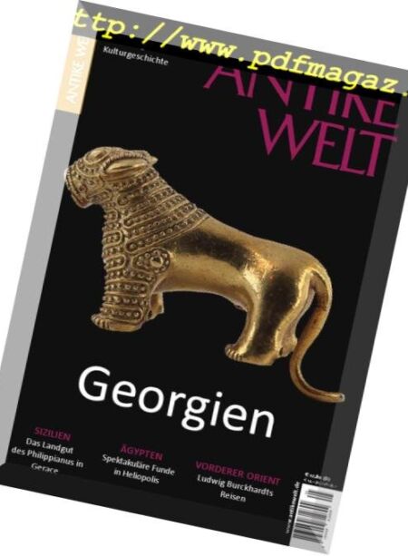 Antike Welt – Nr.5, 2018 Cover