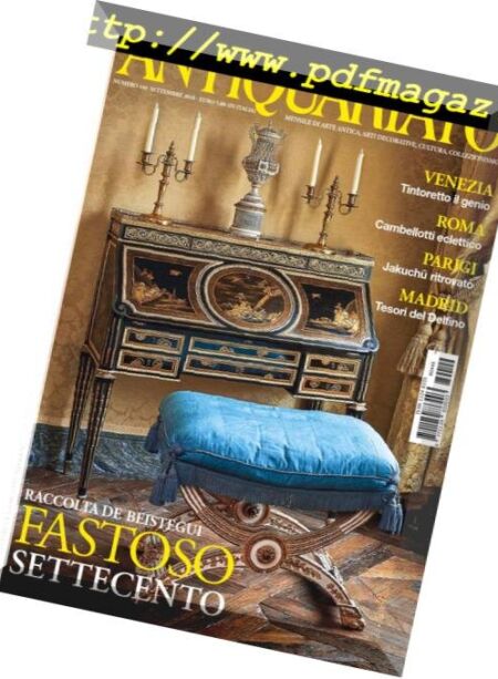 Antiquariato – Settembre 2018 Cover
