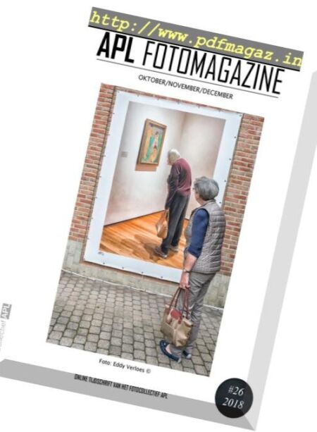 Apl Fotomagazine – Oktober-November-December 2018 Cover