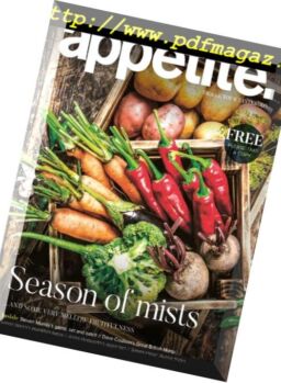 Appetite. Magazine – September-October 2018