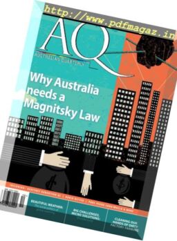 AQ Australian Quarterly – October 2018