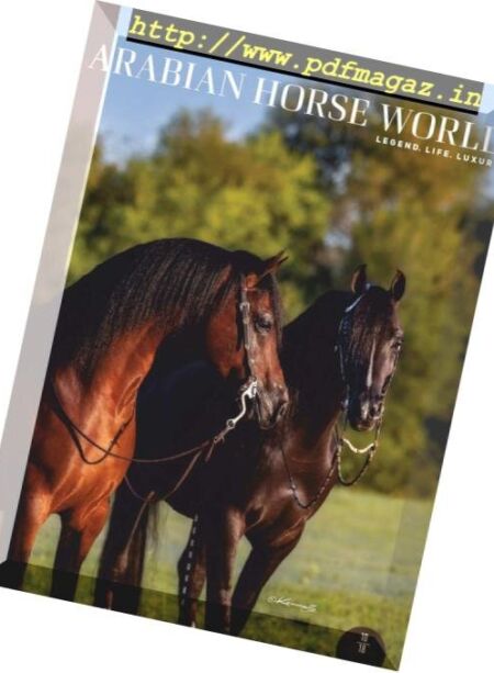 Arabian Horse World – October 2018 Cover
