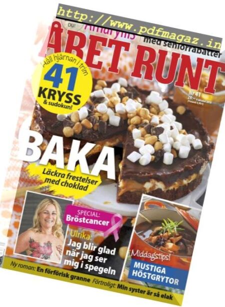 aret Runt – oktober 2018 Cover