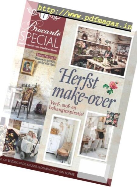 Ariadne at Home Brocante – november 2018 Cover