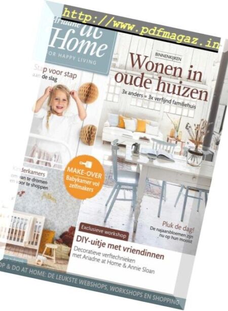 Ariadne at Home – september 2018 Cover