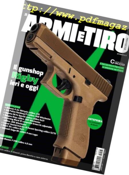 Armi e Tiro – Maggio 2018 Cover