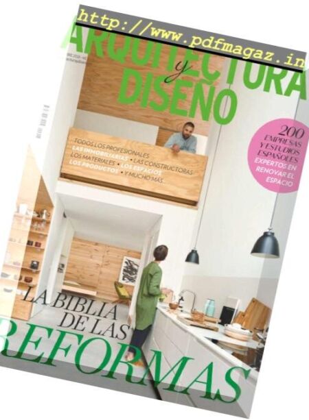 Arquitectura y Diseno – octubre 2018 Cover