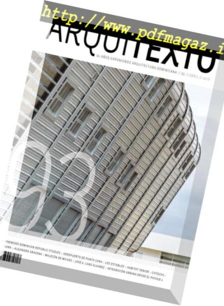 Arquitexto – abril 2016 Cover